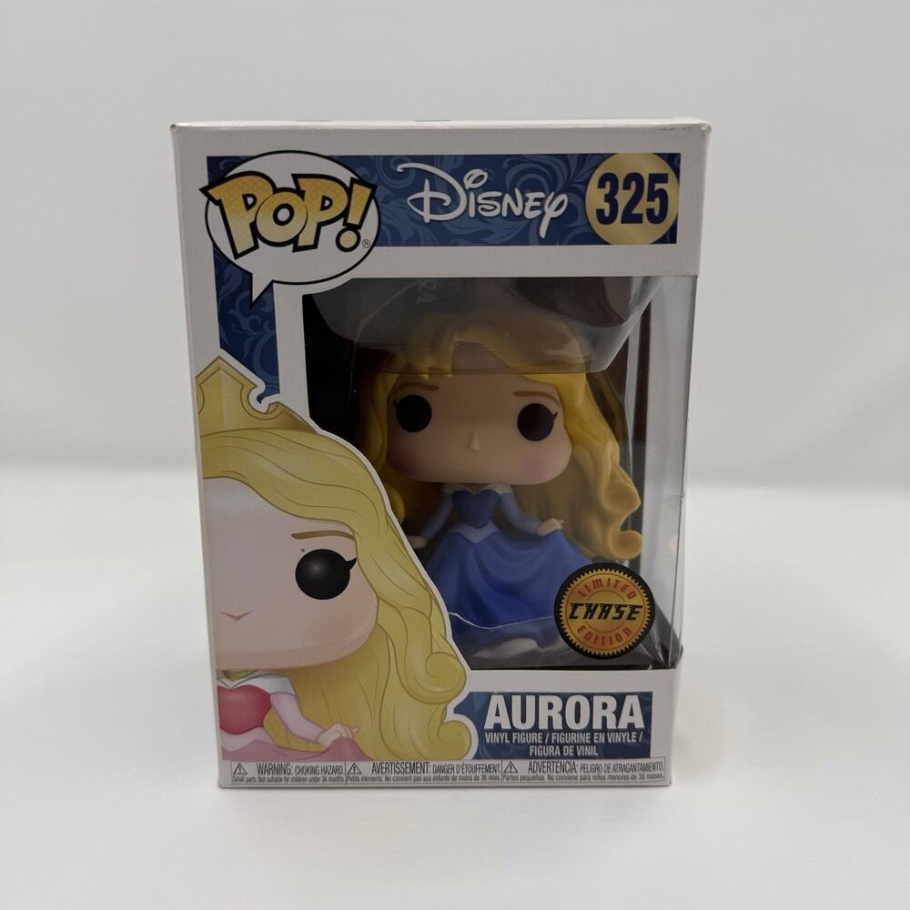 Funko Pop Aurora 325 Blue Dress Chase Vaulted New